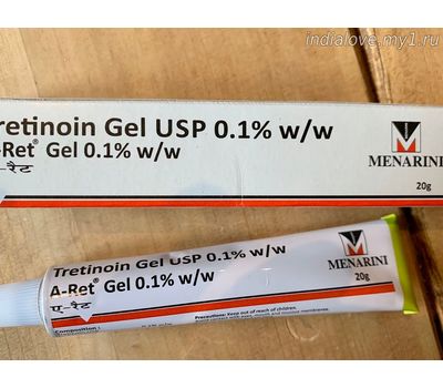 Гель А Рет 0,1 % / Tretinoin A Ret Gel USP Menarini, 20 гр.