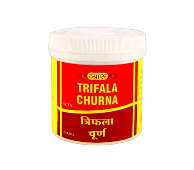 Перейти на страницу товара Трифала Чурна (порошок) 100 гр / Triphala Churna, 100 g, Vyas