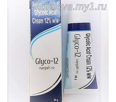 Крем Глико-12 c гликолевой кислотой 12% / Gluco - 12 , 30 гр