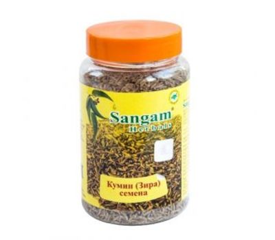 Перейти на страницу товара Кумин ( зира ) семена ZIRA Sangam Herbals 120 гр.