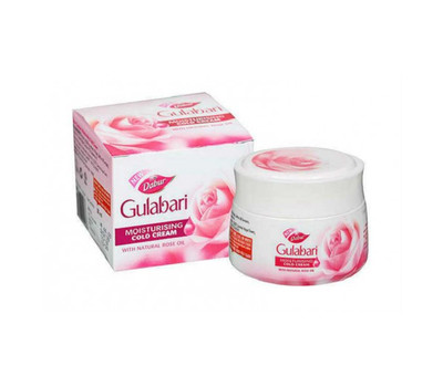 Увлажняющий крем для лица с маслом розы Гулабари / Gulabari moisturising cold cream, Dabur , 30 мл