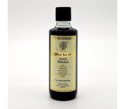 Травяное масло для волос Шикакай Кхади / Khadi Shikakai Oil, 210 мл
