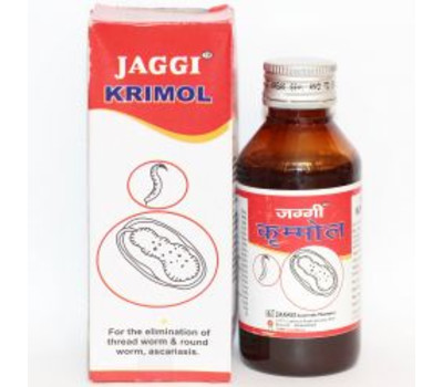 КРИМОЛ СИРОП, глистогонное средство / KRIMOL SYRUP, JAGGY 100 мл.