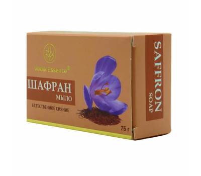 МЫЛО ШАФРАН, естественное сияние, Ведик Эссенс / SAFFRON SOAP, Vedik Essence 75 г.