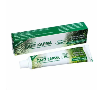 Аюрведическая зубная паста НИМ ДАНТ КАРМА / Neem toothpaste DAY 2 DAY CARE , 100 гр