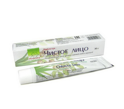 Крем против прыщей и акне Чистое лицо