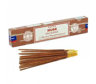 MUSK Incense, Satya (Благовония МУСКУС, Сатья), 15 г.