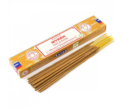MYRRH Incense, Satya (Благовония МИРРА, Сатья), 15 г.